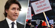 Premier Trudeau grozi zamrożeniem kont bankowych protestujących przeciw obowiązkowym szczepieniom