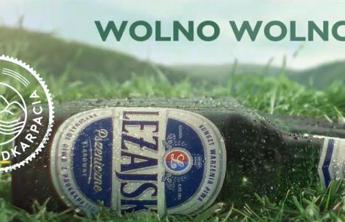 GoldenSubmarine ze stałą obsługą reklamową piwa Leżajsk