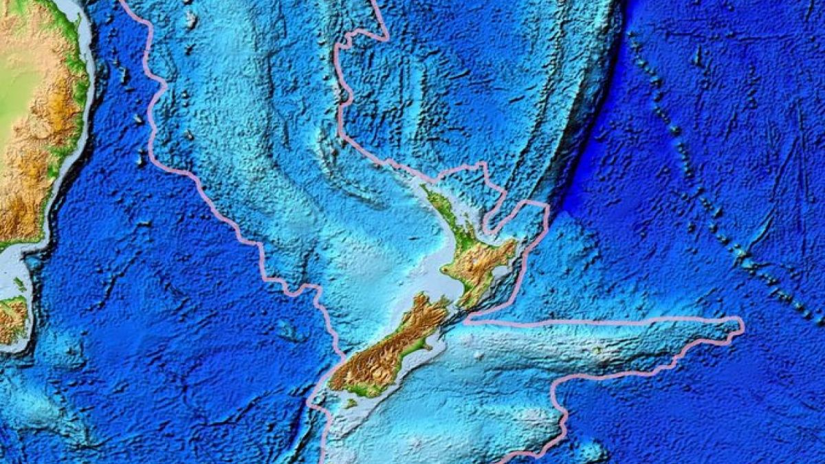 Powstała mapa ''ósmego kontynentu''