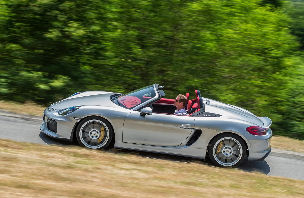 Porsche Boxster Spyder (981) był bardzo chwalonym modelem.