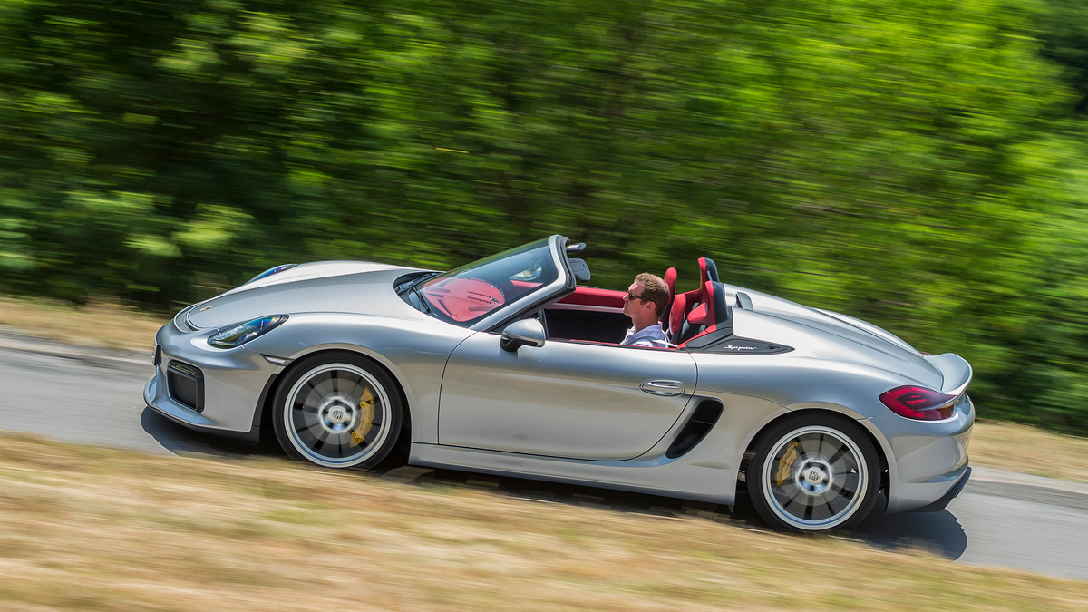 Porsche Boxster Spyder (981) był bardzo chwalonym modelem.