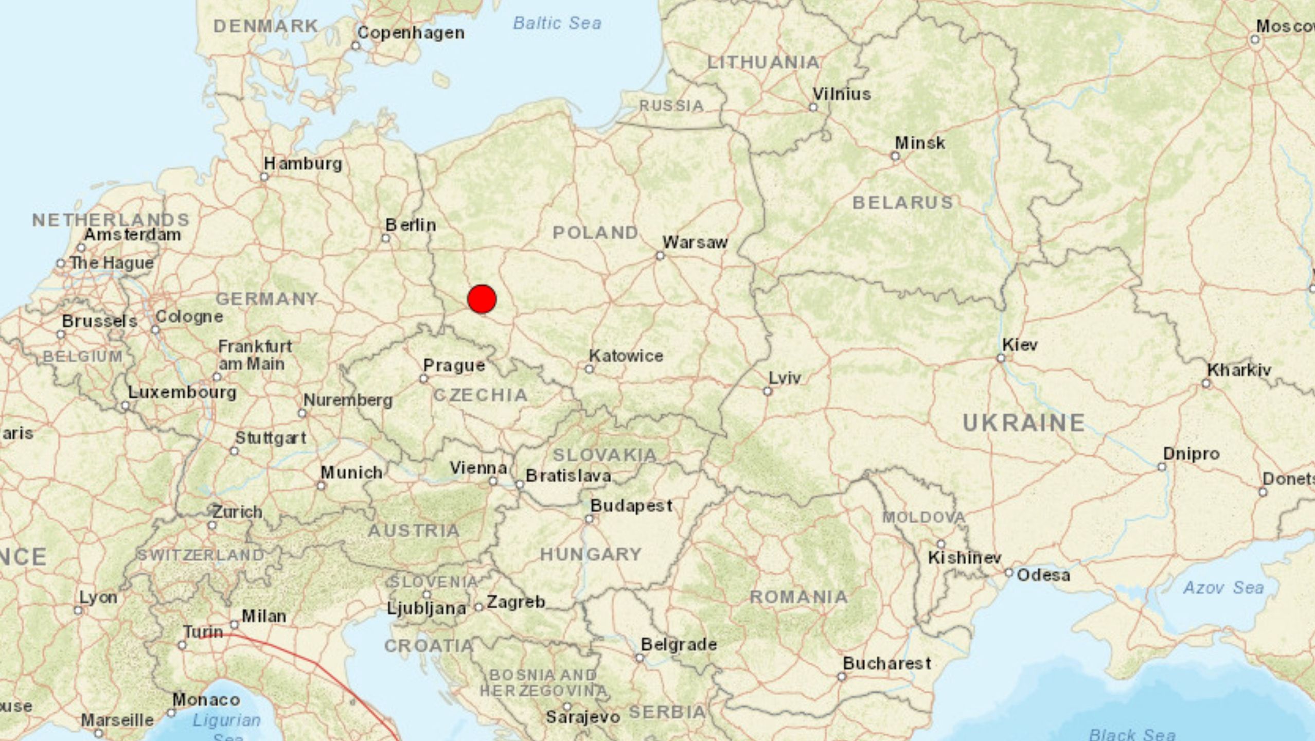 Wstrząs na Dolnym Śląsku 