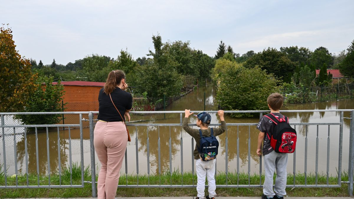Dynamiczna sytuacja powodziowa; zdj. z Wrocławia