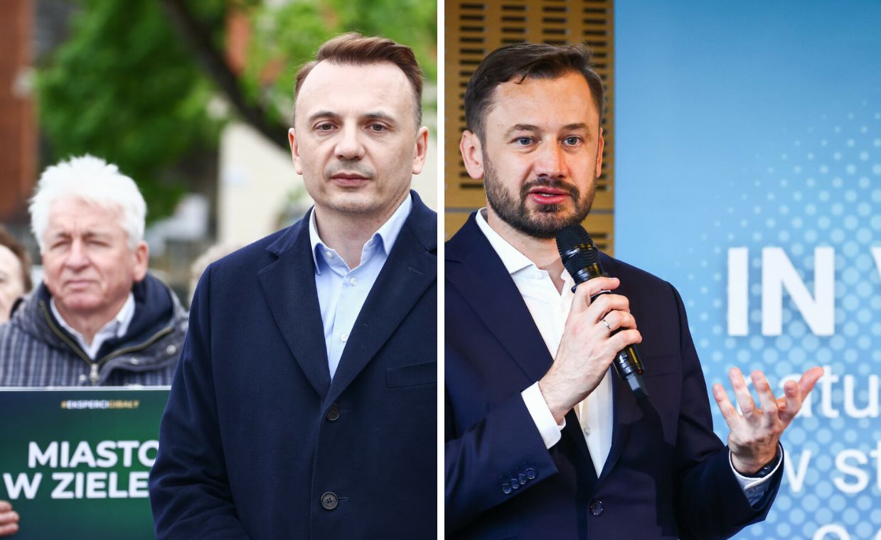 Łukasz Gibała i Aleksander Miszalski walczą w Krakowie