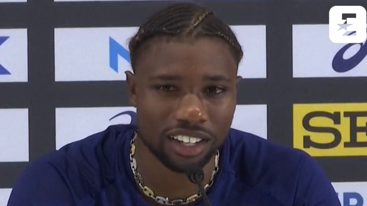 Noah Lyles grzmiał na konferencji prasowej