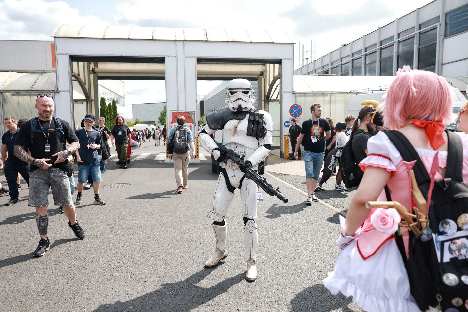 Cosplayerzy na Festiwalu Fantastyki Pyrkon 2025 w Poznaniu