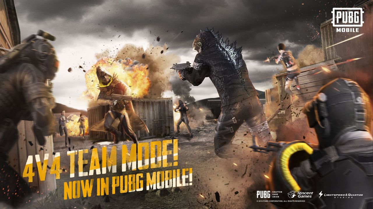 Tryb 4v4 wchodzi do "PUBG Mobile"