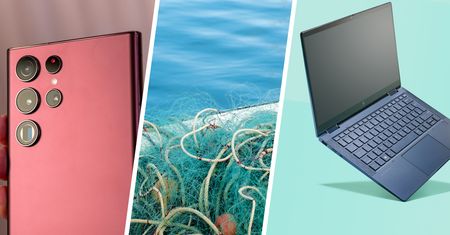 Smartfon z sieci rybackich, laptop z plastikowych butelek. Śmieci wyłowione z oceanów mają drugie życie