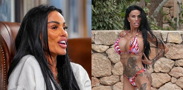 Coraz szczuplejsza Katie Price pręży stuningowane ciało na Ibizie (ZDJĘCIA)