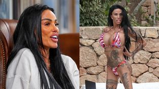 Coraz szczuplejsza Katie Price pręży stuningowane ciało na Ibizie (ZDJĘCIA)