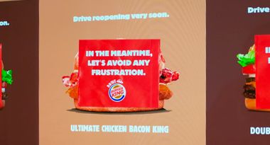 Burger King "cenzuruje się" na czas epidemii