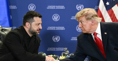 Bloomberg: Trump namawiał Zełenskiego na wyjazd do Moskwy