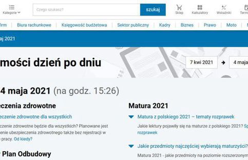 Infor.pl z nowym layoutem i przebudowaną stroną główną