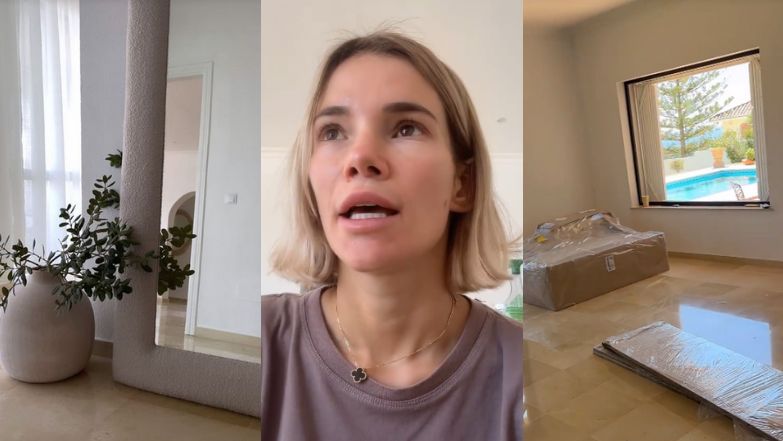 Maja Bohosiewicz relacjonuje remont hiszpańskiego gniazdka