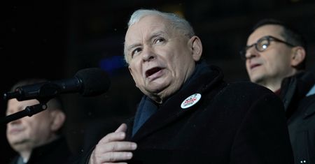 "Jest pewien pomysł". Kaczyński zaapelował do tłumu