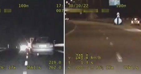 16-latek pędził 240 km/h. Policja ujawnia nagranie z pościgu