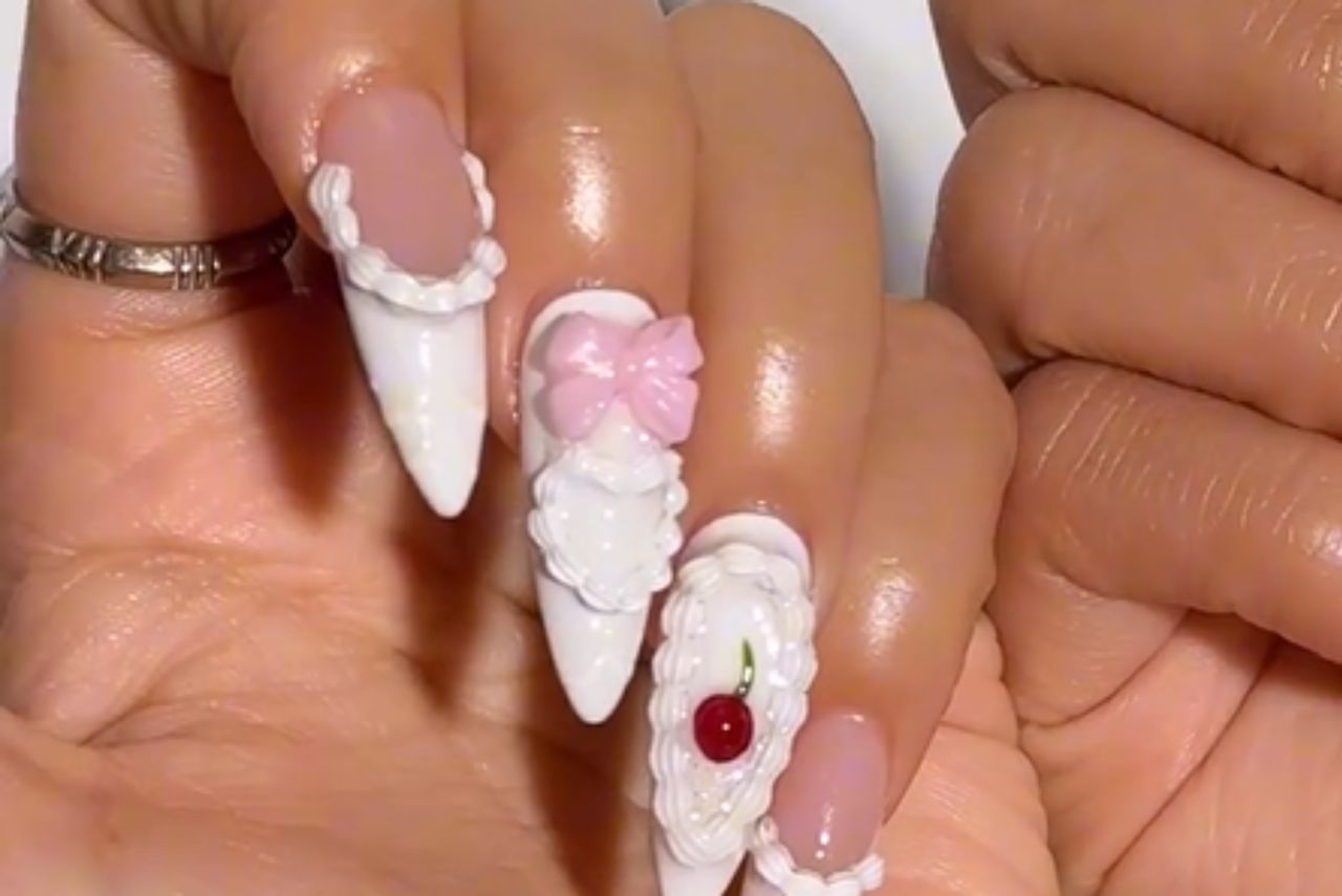 "Cake nails" podbijają trendy 