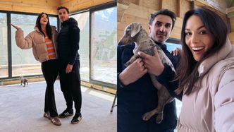 Paulina Krupińska i Sebastian Karpiel-Bułecka nadają z budowy. Pokazali wnętrza nowej GÓRALSKIEJ WILLI (ZDJĘCIA)