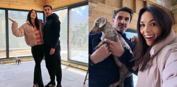 Paulina Krupińska i Sebastian Karpiel-Bułecka nadają z budowy. Pokazali wnętrza nowej GÓRALSKIEJ WILLI (ZDJĘCIA)