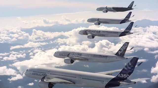 Pięć samolotów Airbus A350 w sesji wartej ponad 1,5 miliarda dolarów 2