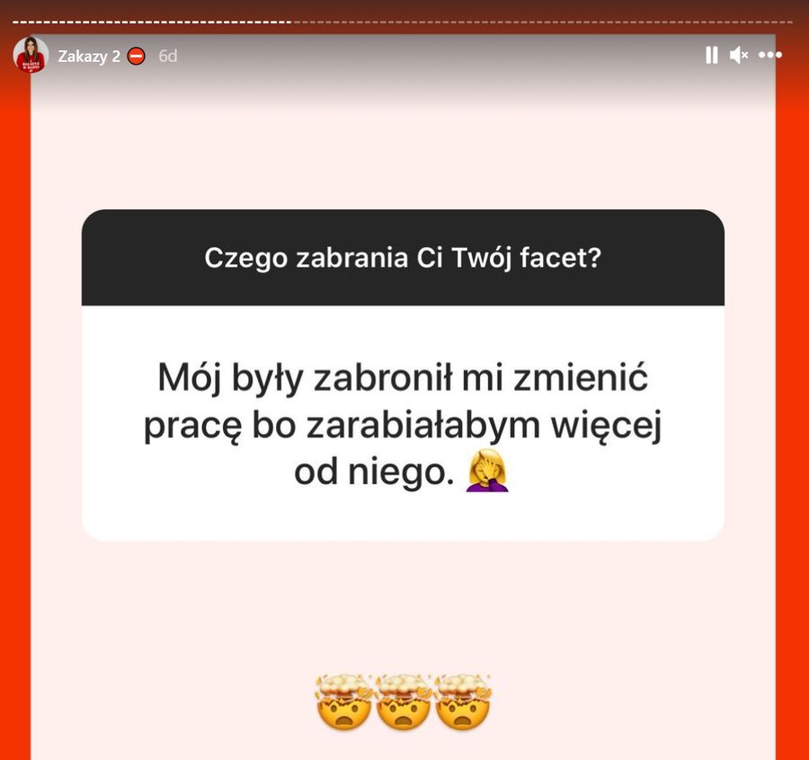 Blogerka zapytała swoich followersów "czego zabrania Ci Twój facet"