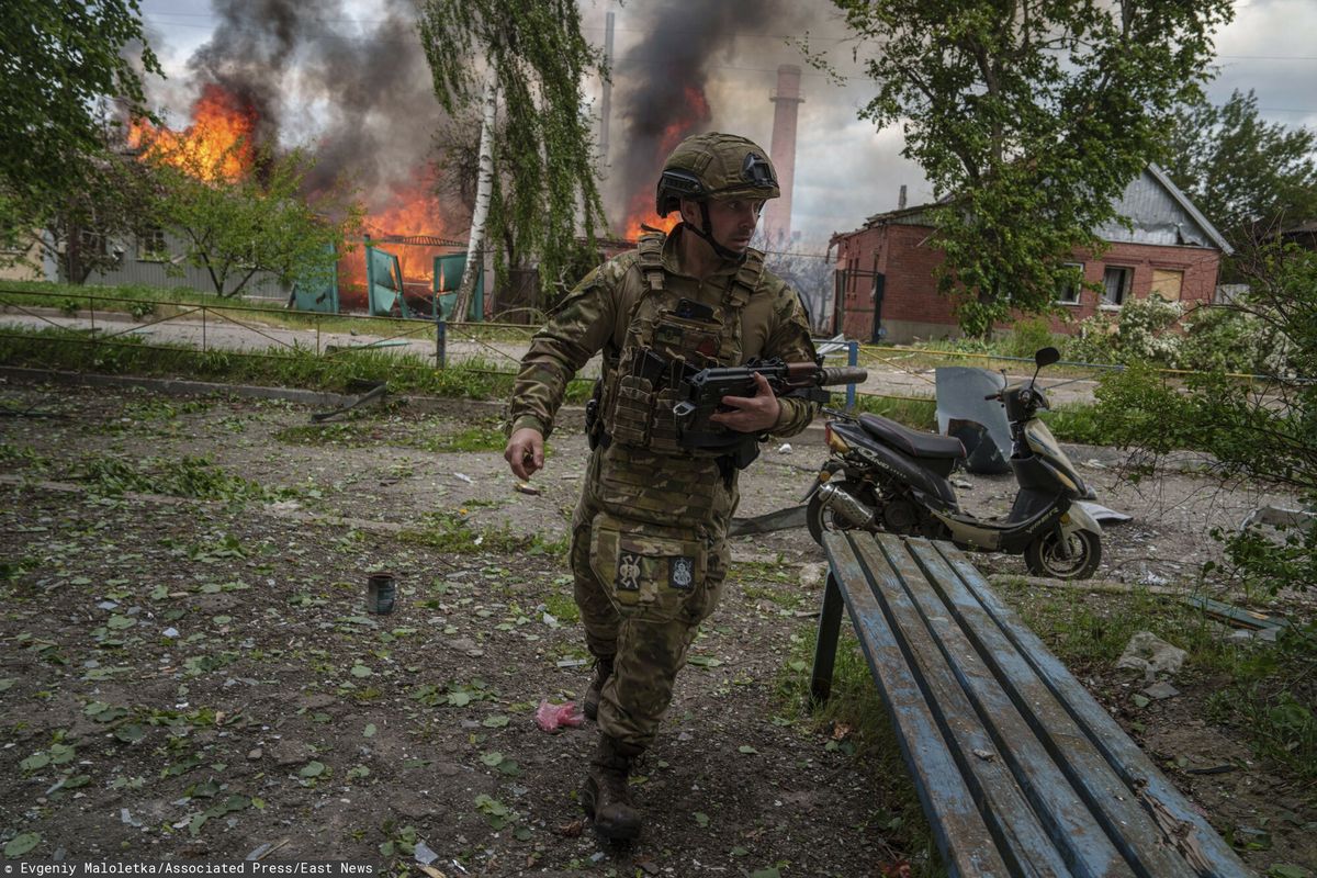 ukraina, wojna na ukrainie, rosja, władimir putin, charków Wołczańsk z godziny na godzinę znika z mapy, a w Ukrainie szukają winnych