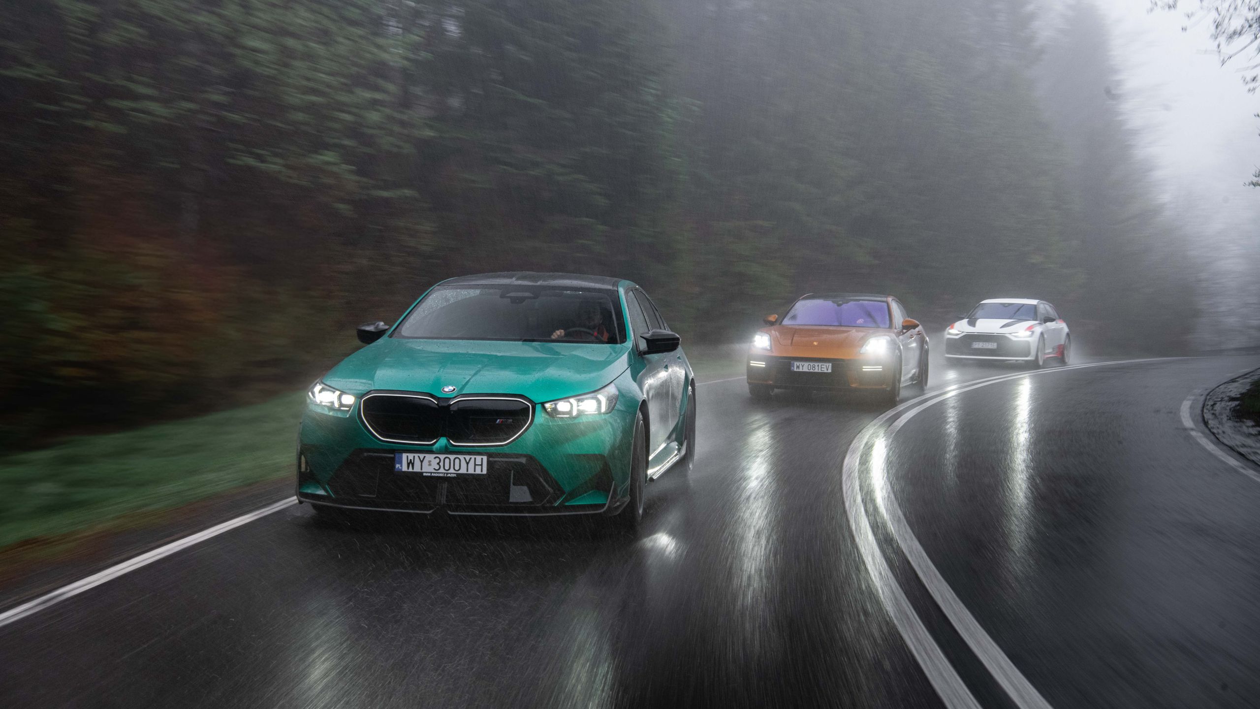 Audi RS 6 Avant GT, BMW M5, Mercedes-AMG E 53, Porsche Panamera