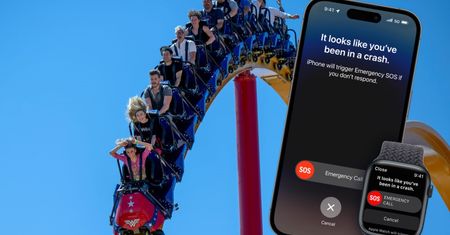 iPhone 14 wariuje na kolejce górskiej. Wzywa pomoc jak do wypadku