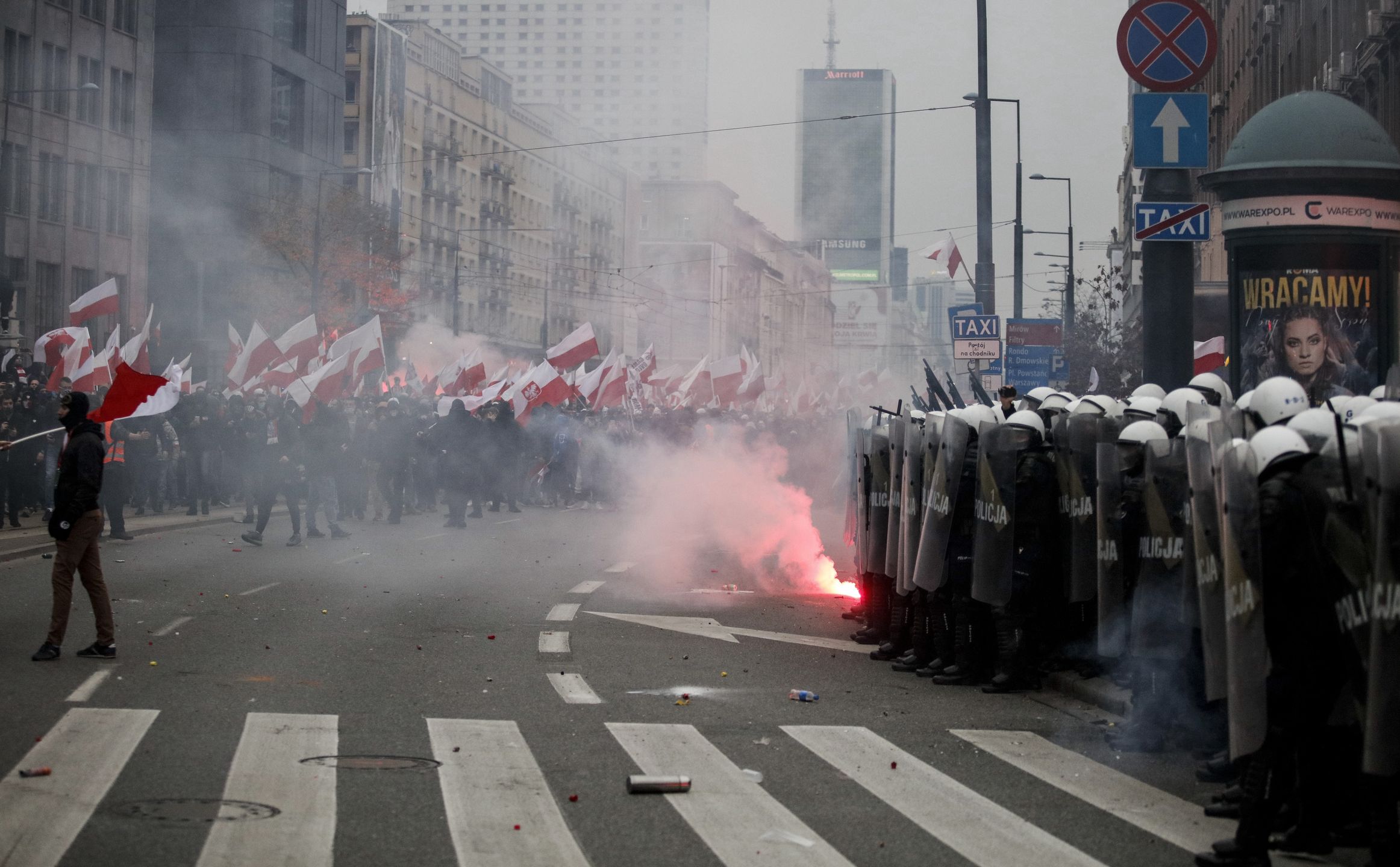 Zamieszki na Marszu Niepodległości