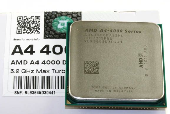 AMD A4-4000 procesor zdjęcie