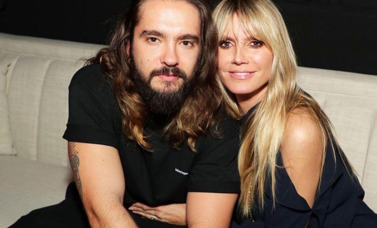 Tom Kaulitz i Heidi Klum - para jak z obrazka