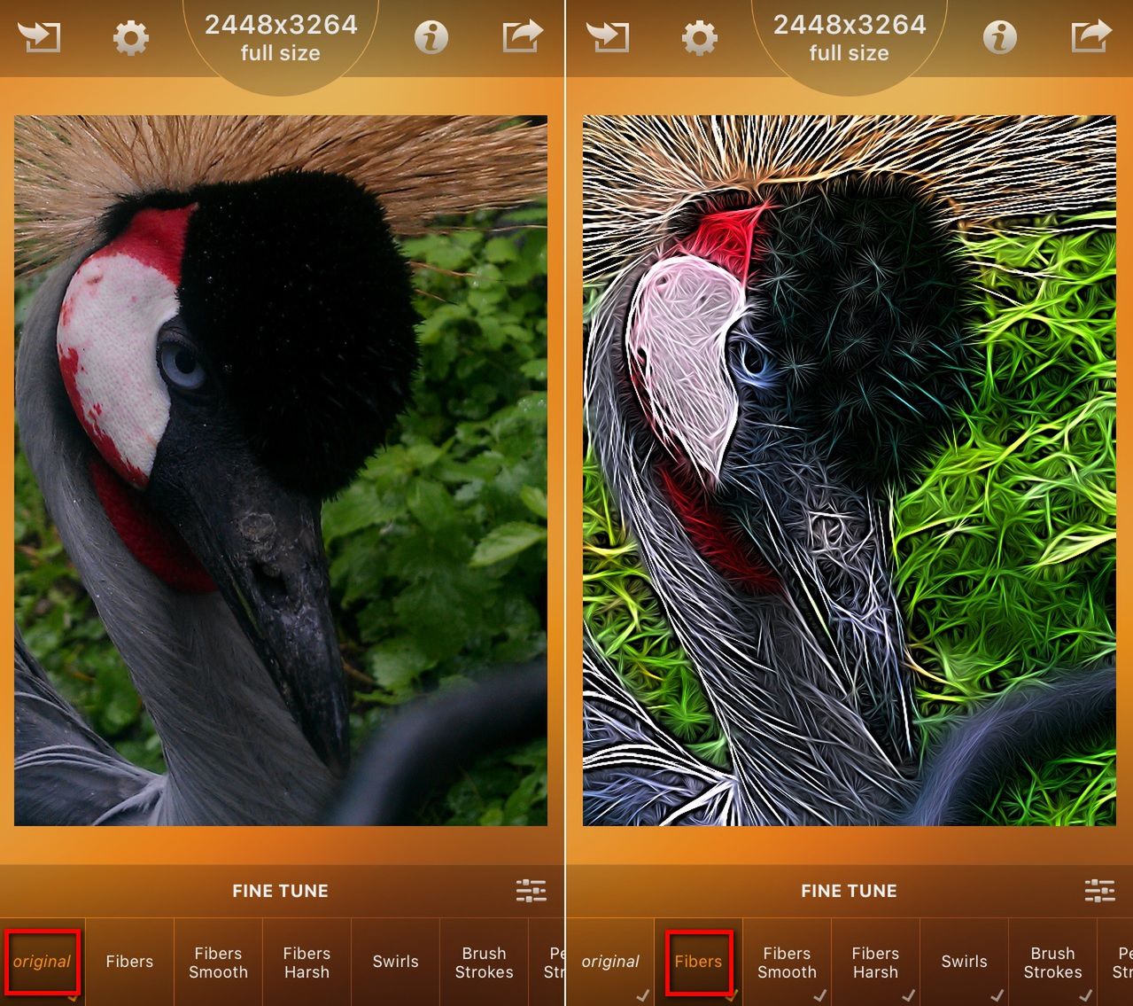 Przepis na mobilną fotoedycję: efekt malowidła 2