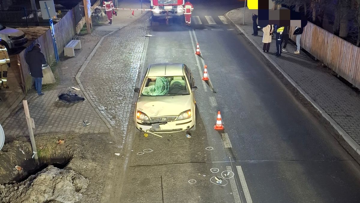 Wypadek w Zębie