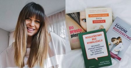 Anna Lewandowska chwali się ulubionymi lekturami. Wśród nich poradniki o karmieniu piersią i ZGODNYM RODZEŃSTWIE (FOTO)