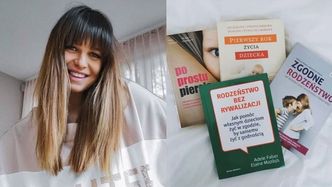 Anna Lewandowska chwali się ulubionymi lekturami. Wśród nich poradniki o karmieniu piersią i ZGODNYM RODZEŃSTWIE (FOTO)