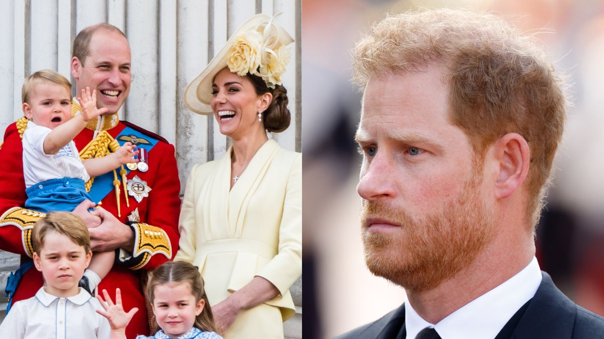 Książę Harry martwi się losem dzieci Kate i Williama