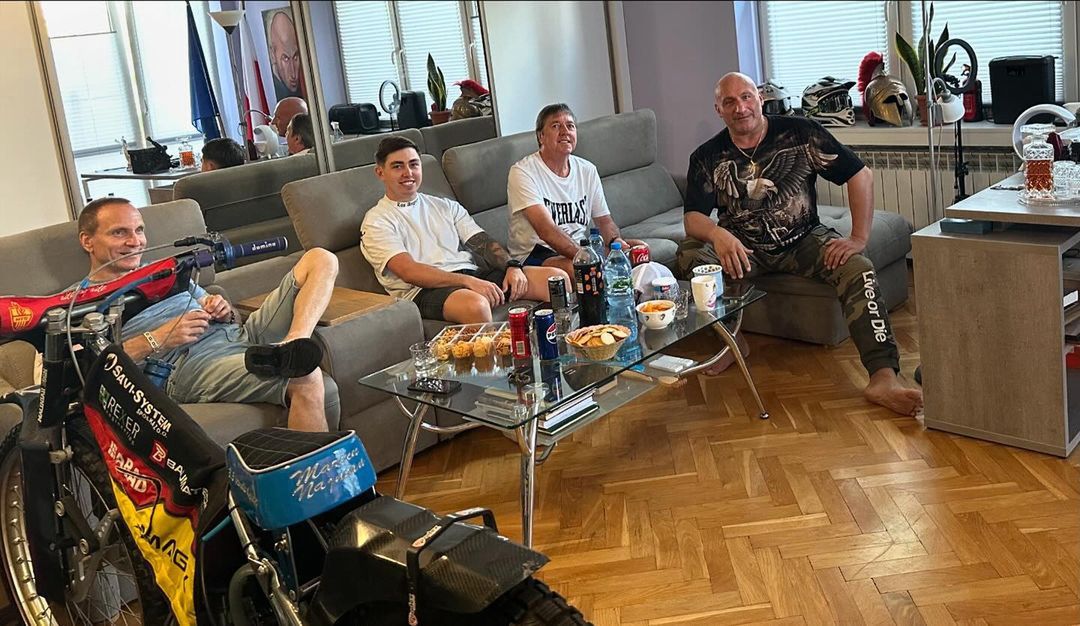 Marcin Najman mieszka w domu w Częstochowie