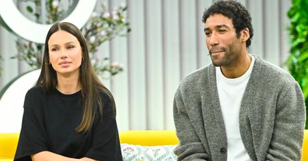 "Taniec z gwiazdami". Gamou Fall pokazał partnerkę. Mają razem małą córeczkę