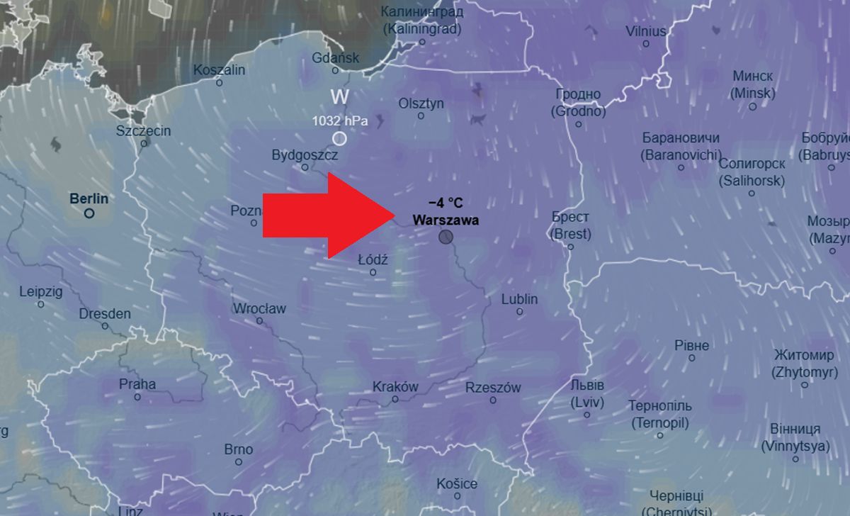 Zacznie się 24 kwietnia. Uderzy znad Arktyki