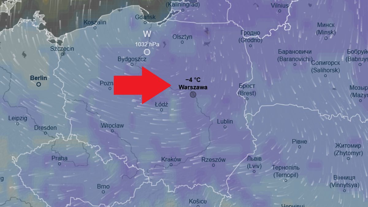 Przymrozki przyjdą do Polski.