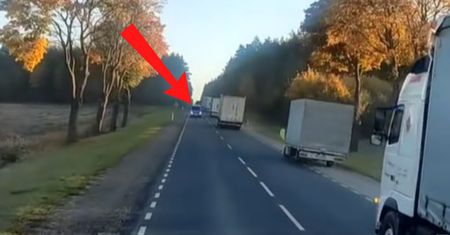 Na czołówkę z policją. Dramatyczne sceny