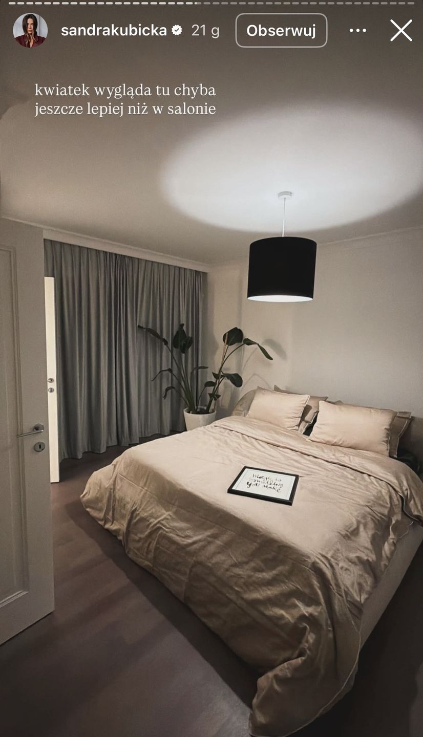 Sandra Kubicka urządza się w nowym mieszkaniu 