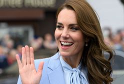 Kate Middleton nie zadziera nosa. Księżna w żakiecie z wyprzedaży