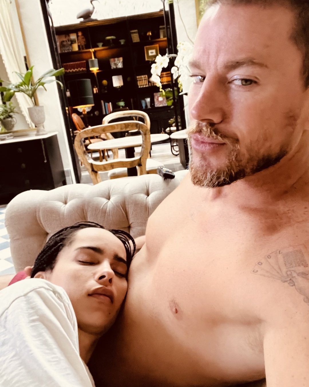 Channing Tatum and Zoe Kravitz