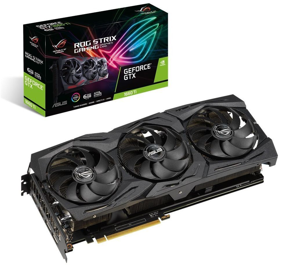 ASUS ROG Strix GeForce GTX 1660 Ti 6GB