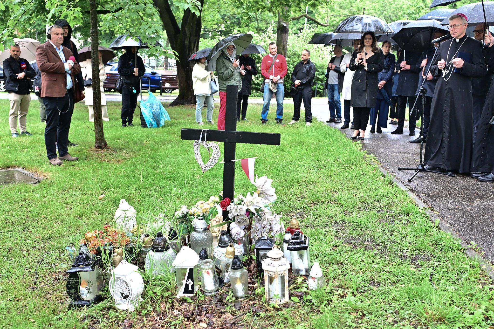 Toruń pamiętał o Klaudii. Modlitwa i w Parku Glazja. 