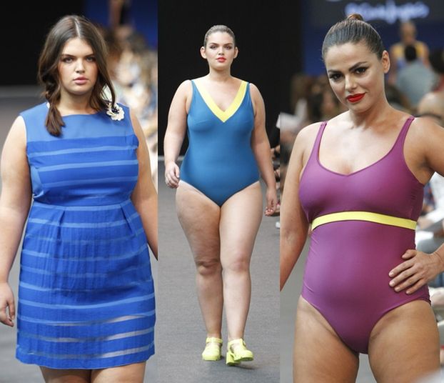 Modelki plus size na wybiegu w Madrycie! (ZDJĘCIA)