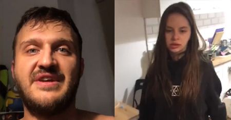 Kartky oskarża swoją dziewczynę o znęcanie się nad nim i DŹGNIĘCIE NOŻEM! "Trafiła mnie centymetr od płuc"