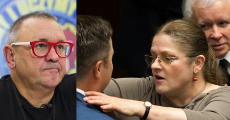 Owsiak PRZEPROSIŁ Pawłowicz! "Jestem pierwszym, który może panią przytulić!"