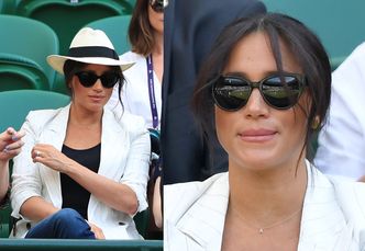 Meghan Markle wywołała skandal na Wimbledonie - złamała dress code i nasyłała ochroniarzy na fotografów